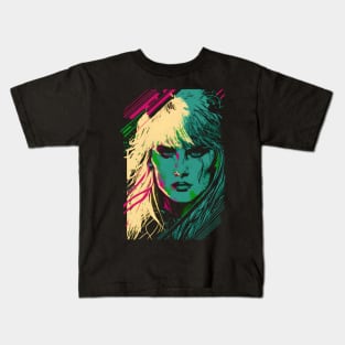 Daryl Hannah - Cyberpunk Aesthetic Kids T-Shirt